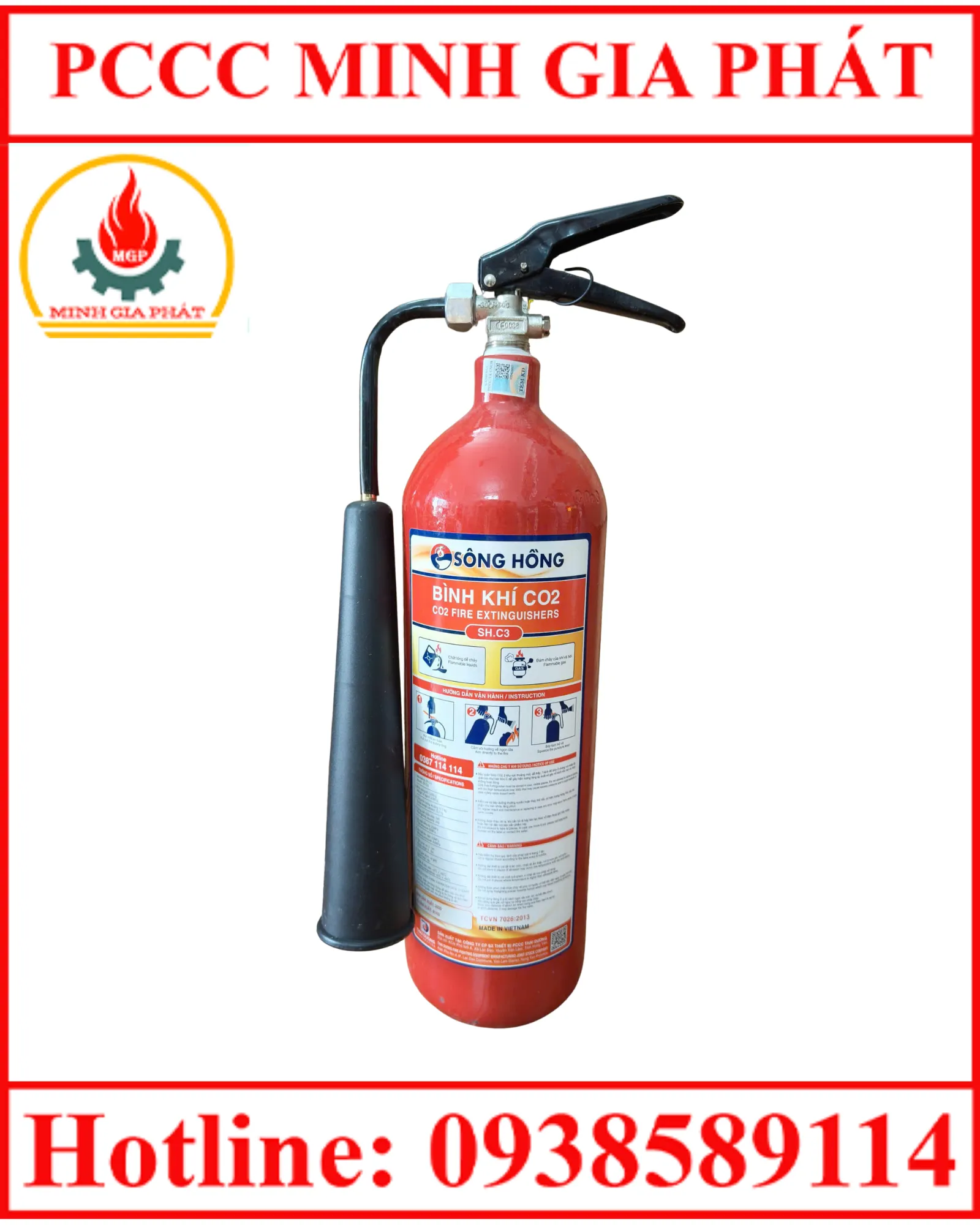 BÌNH CHỮA CHÁY XÁCH TAY BỘT 4KG (VICTORY VN)