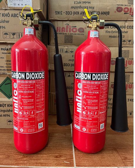 Binh chua chay khi co2 3kg hafico